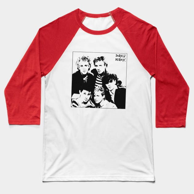 Duran Duran 1981 Exclusive Baseball T-Shirt by Pop Fan Shop